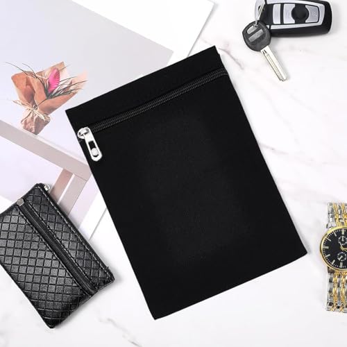 Ancsttu Innentaschen für Mäntel | Diebstahlschutz Tasche mit Reißverschluss,Einnähbare Seitentasche Zum Annähen | Für Jacken Mäntel Sweatshirts Hemden Morgenmäntel Kapuzenpullover Pullover