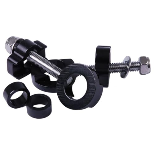Tendeur DMR Chain Tug 14mm noir usinage haute précision avec bague de réduction 10mm