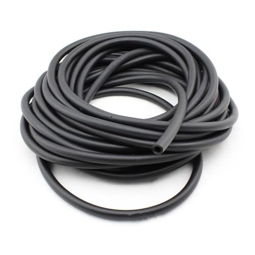 flexiable rubber Natural Latex Rubber Tube 1 meter 3 meter 5 Meters High Elastic Tube Band drain elastic (Color : 5 Meter 2050)