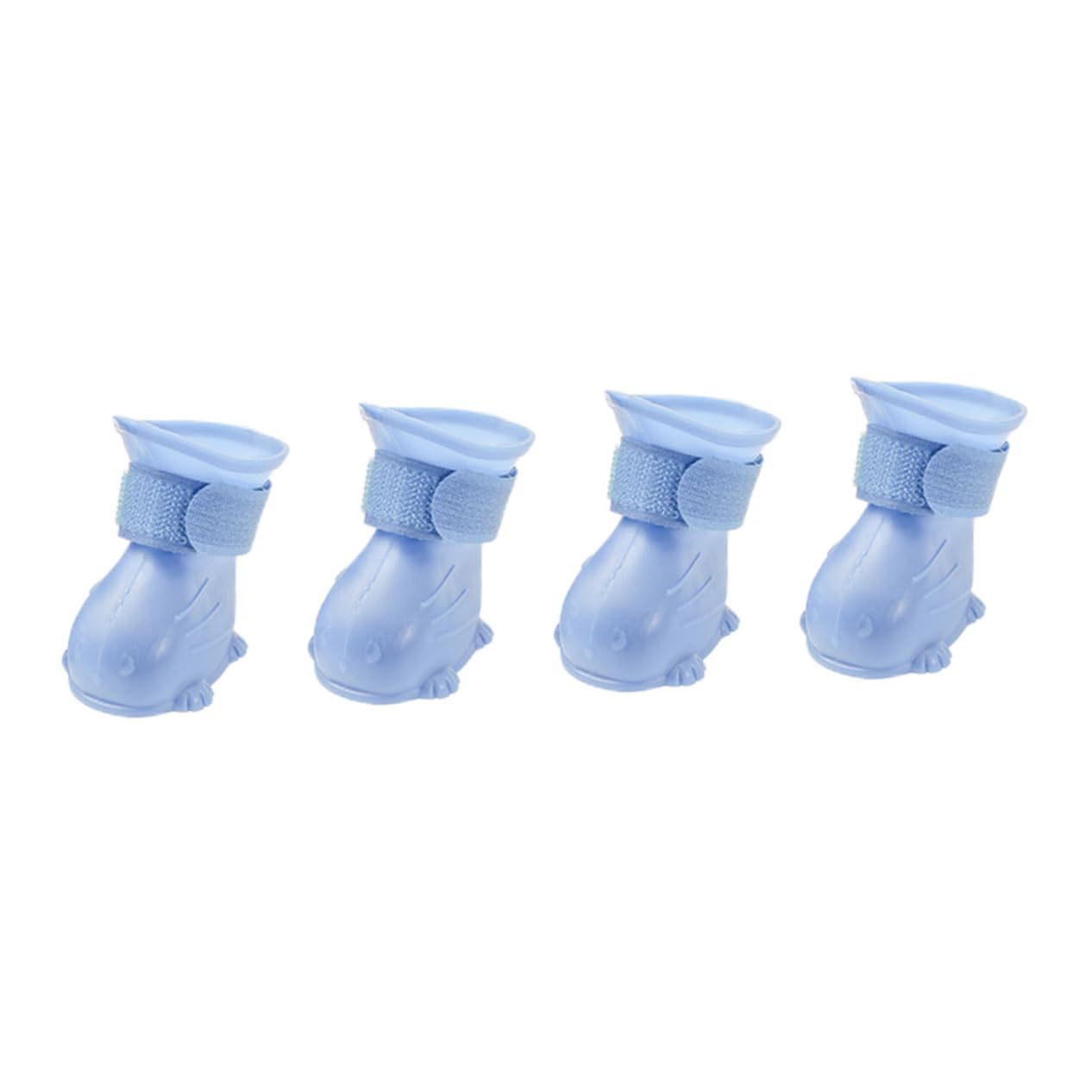 GALPADA 4Pcs Dog Boots Slip Rain Shoes for Dogs Durable Puppy Footwear for Outdoor Use Comfortable