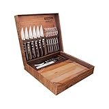 Kit Churrasco Inox 15pc Polywoo Cas Tramontina Castanho No Voltagev