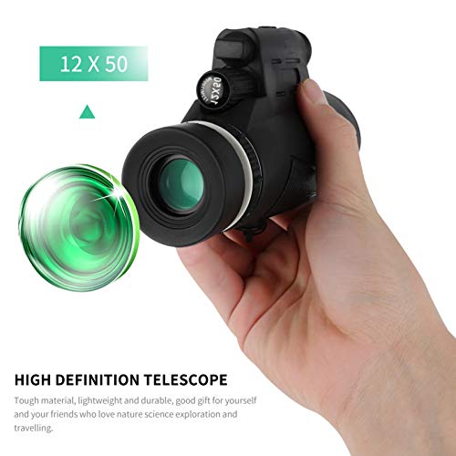 Mobestech Telescópio Monocular de Prisma Monocular de Alta Potência à Prova D'água à Prova de Choqu