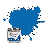 Humbrol Enamel Paint 14ML No 52 Baltic Blue - Metallic