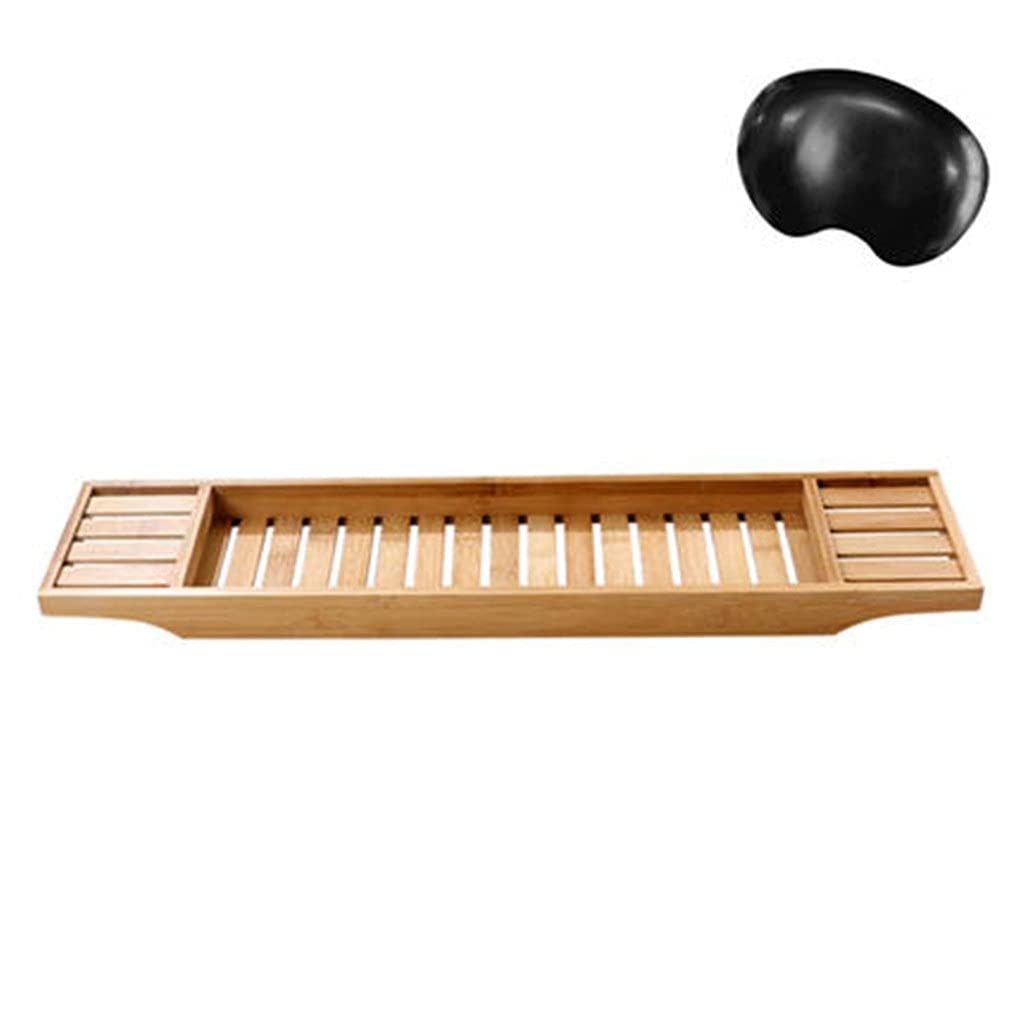 ZJHFFFG Shower Caddy Household Simple Style Storage Rack Bathtub Rack Bathtub Upper Storage Board Bath Tray Bathtub Artifact