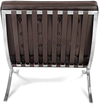 Amazon｜バルセロナチェア Bauhaus ミース・ファン・デル・ローエ 本革