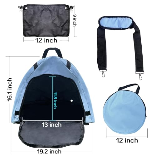 LAPTOP TENT, Universal PC Sun Shade and Privacy Foldable Water-Resistant Beach Bag for Working Outdoor, Heat & UV Reflective Fabric | Computer Privacy Hood & Glare Shield3