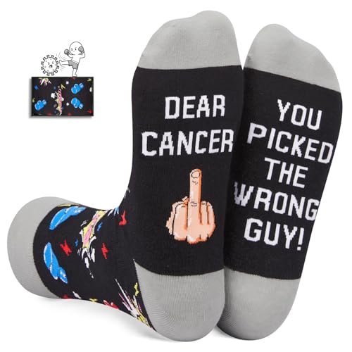 HAPPYPOP Dear Cancer You Wrong Guy Socks