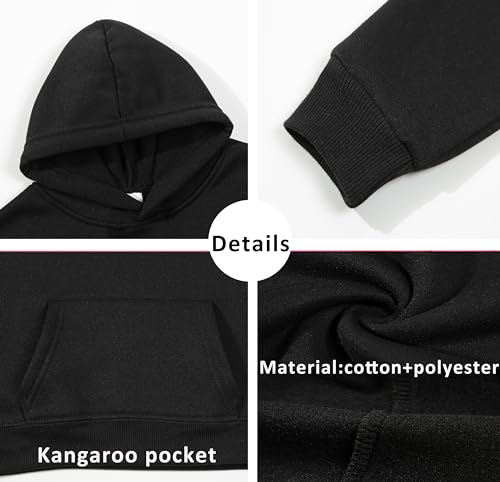 Boys Custom 2 Piece Sweatsuits Add Your Own Text and Image Girls Personalized Tracksuits Hoodie and Sweatpants4