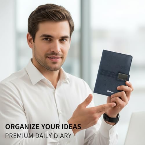 Image of Personalised 3 in 1 Corporate Gift Set which Includes Diary,Calender, Metal Pen Gift Set for, Employee of The Month, Corporate Gift for Clients,Diwali Gifts(Black)