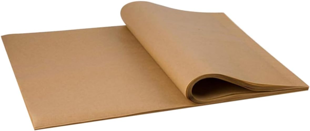 PRETYZOOM 200pcs Eco-friendly Baking Paper Parchment Paper Non-stick for Cake Baking Oil Absorbing