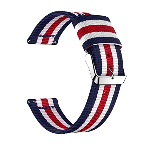 Bracelet de montre en nylon pour Garmin Forerunner 245 en running