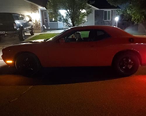 Kit de lámparas LED amarillas para Dodge Challenger 2008-14 miniatura 4