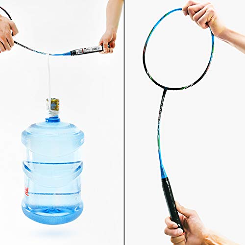 Image of Whizz Series Anti Scratch Design Badminton Racket Set (S5 Black 2PCS)