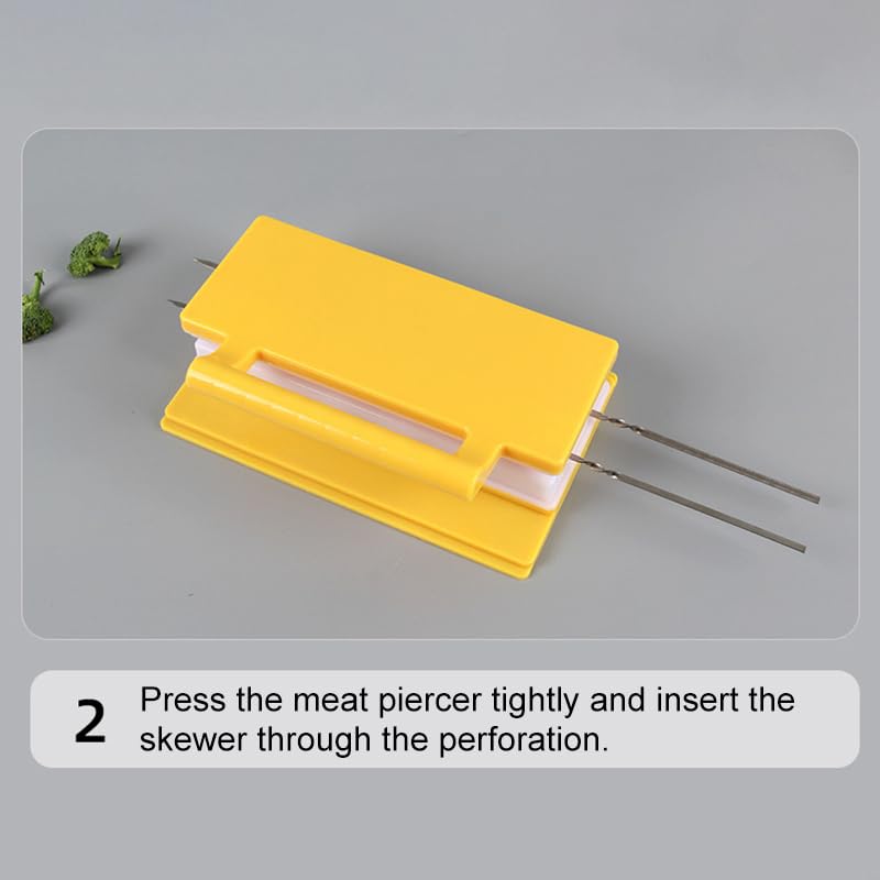Amazon.co.jp: バーベキュー 串さし器 肉の串刺し機 串刺しツール