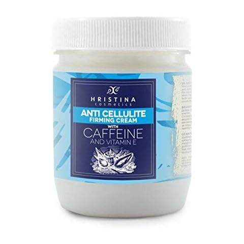 100% Natural Anti Cellulite Cream with Caffeine and Vitamin E. Firming and Tightening Cream for Body, Neck, Hands, Legs, and Stomach. Toning and Smoothing Skin. Slimming, Fat Burning, 200 ml Cover