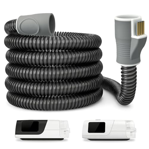 Replacement CPAP Tube for Climate-line Compatible with Airsense 11 & Aircurve 11 6.5 Ft CPAP Hose for Sleep Apnea Machine Flexible Breathing Tube with Standard Connectors - Home & Travel Use