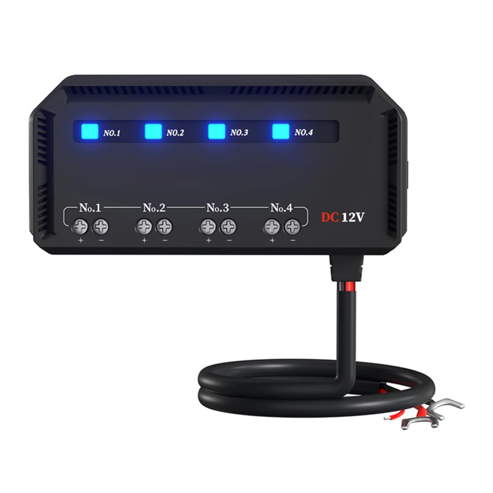 Boîte à fusibles 12 V avec voyants lumineux, connecteur rapide, boîte à fusibles pour motos, voitures, phares, navigation, support de téléphone, chargeur de voiture