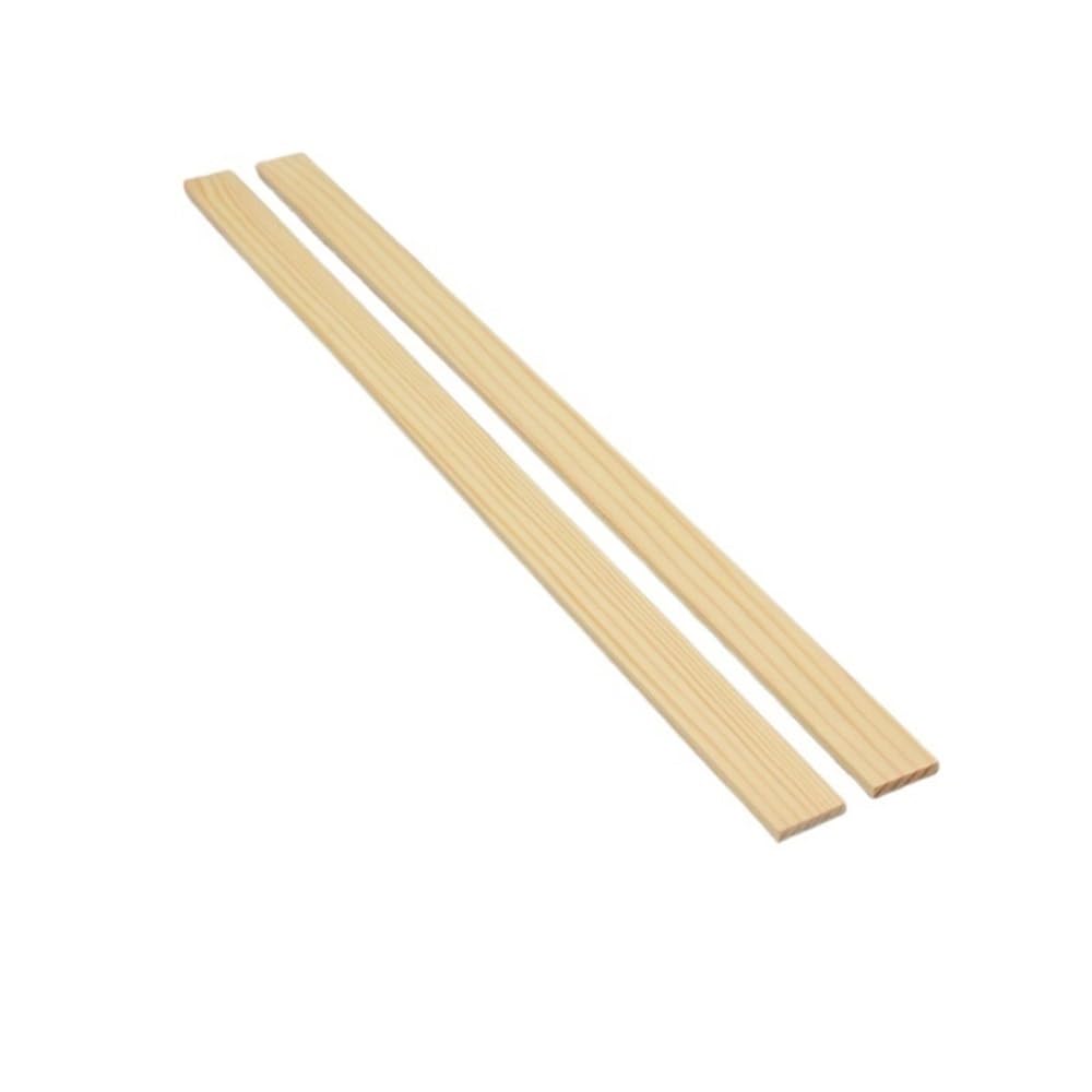 varillas de transmisión de madera, Tiras de madera de alerce de pino siberiano, paquete de 10 tamaños múltiples de 500 mm/330 mm for carpintería(500 X 4MM X 7MM)