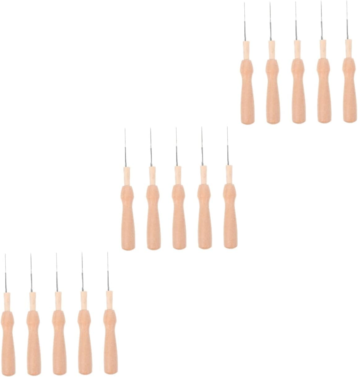 Gadpiparty 20pcs Stainless Steel Felting Needles for Crafts Ergonomic Design Lightweight and Easy to Use for Beginners and Skilled