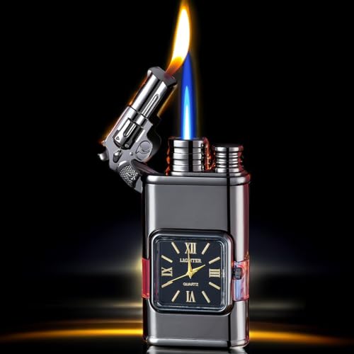 Encendedor Vintage Ajustable Recargable con Antiviento miniatura 1