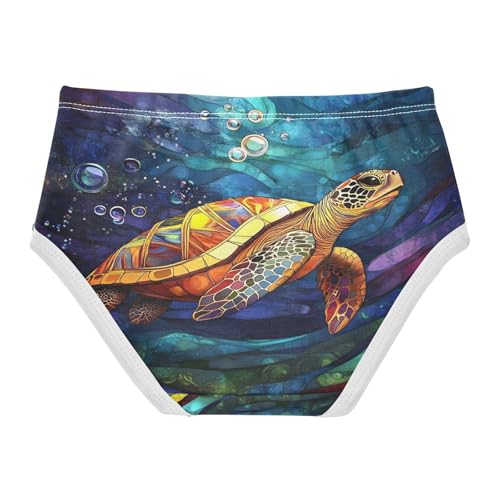 Colorful Sea Turtles Toddler Girls's Underwear 2T 202b89052
