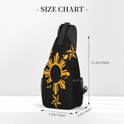 Mochila bandolera Filipinas para ciclismo y senderismo miniatura 2