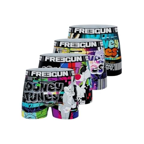 FREEGUN Boy's Looney Tunes Boxer Briefs Pack Cover