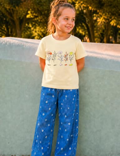 Image of Toddler Girls Clothes T-Shirt Short Sleeve Graphic Tee Cartoon Dinosaur 2-6T Girl Shirt Summer