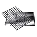 QuliMetal 17.5" Grill Grates for Weber Spirit 300 and GS4 Spirit II 300 Series, Spirit E-310, Spirit II E-310, Genesis Silver/Gold B & C, Genesis 1000-3500, Porcelain-Enameled Cast Iron Grate for 7638