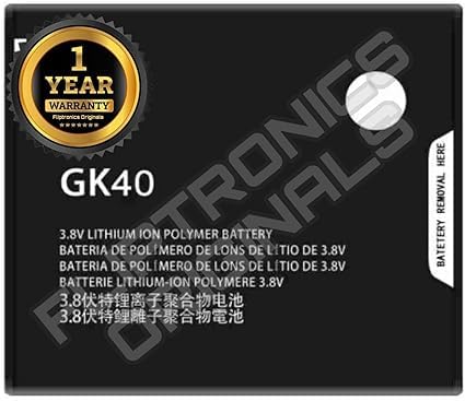 Image of GK40 Battery for Motorola E4 / G5 / G4 Play / XT1766 / XT1607 / XT1609 / XT1600 / XT1602 / Battery with 1 Year Warranty**** (X121)