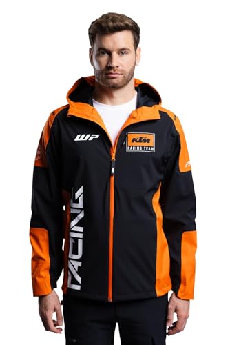 KTM Team Hardshell Waterproof and Windproof Hooded Jacket3