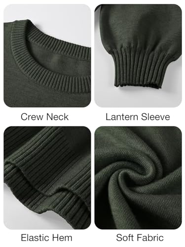 Image of BELAROI Plus Size Sweaters for Women Long Sleeve Shirts Loose Casual Oversized Tunic Sweater Fall Outfits Curved Hem M-5X