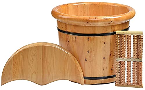 Spa de pies barril de madera 35 cm