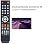 Universal Remote Control Compatible with All Sceptre TV LED LCD HDTV