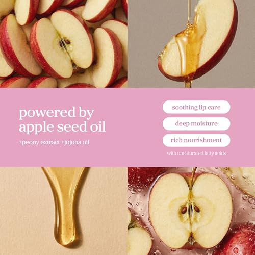 Image of NOONI Korean Lip Oil - Applepeony | Long-Lasting, Moisturizing, Plumping, Revitalizing for Dry Lips, Waterproof, No Peel Off, Hydrating Lip Stain, Stocking Stuffers, Cute Stuff, 0.12 FL Oz