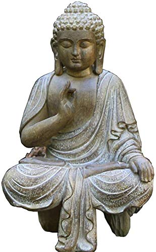 Sculpture de Bouddha faite à la main, ornement haut de gamme pour décoration zen