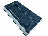 daniplus Aktiv Kohlefilter 400x175/200mm kompatibel für BSH Bosch Siemens Neff Dunstabzugshauben LZ45501, 434229