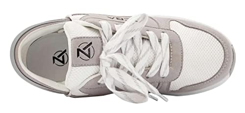 Image of ZEBA Women's Hands Free Slip-On Walking Shoes (White Sand, 5.5)