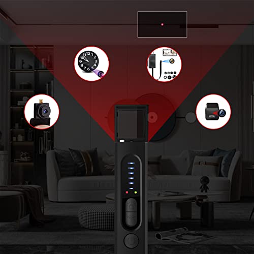 Detectores de câmeras - Detector de Bugs Portátil - Detector IR inteligente para rastreador GPS loca