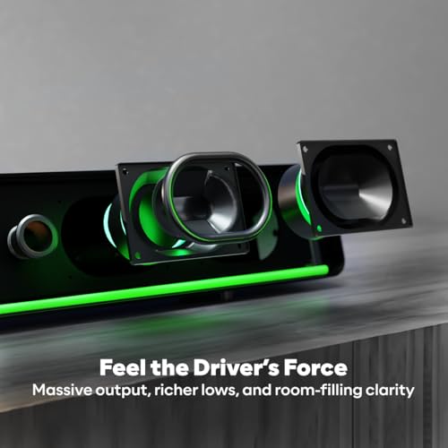 Image of GOVO GoSurround 975 Pro, 400W Soundbar with 8 inch Subwoofer, 2.1 Channel Home Theatre, HDMI /AUX /USB /Bluetooth, 4 EQ Modes, LED Display & - Black