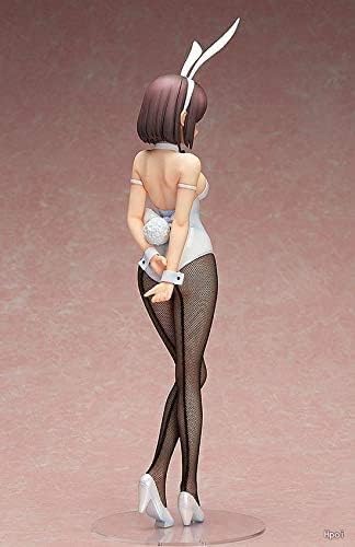 Miniatura 3 de Otaku - Múltiples accesorios de 15.7in de anime japonés con flores de bendición  Katou Megumi exquisita figura de acción de PVC de pie modelo para