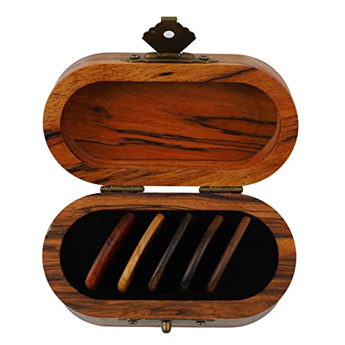 Changor Ensemble de médiators pour Guitare, boîte à médiators délicate en Bois, Aspect léger et Lisse pour Les Amis - Les Beatles, Paul McCartney, John Lennon, RIngo Starr, George Harrison Changor Ensemble de médiators pour Guitare, boîte à médiators délicate en Bois, Aspect léger et Lisse pour Les Amis