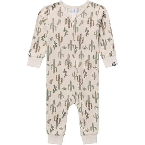 Image of Modern Moments by Gerber unisex-baby Holiday Tight Fitting Very Soft Footless Pajamas