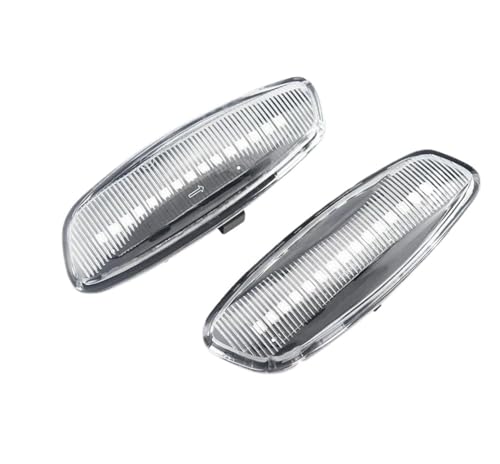 Image of CMBMHGETEE Mirror Indicator Light Lamp 2 Pieces For Peugeot For 308 For 207 For 3008 For 5008 Led Dynamic Side Marker Turn Signal Light Sequential Blinker(Dynamic Crystal Type)