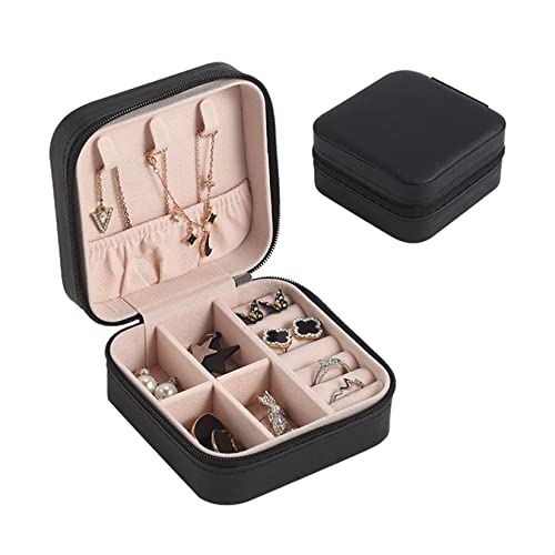 PetPhindU Juwelier Organizer Schmuckschachtel Schmuck Reisen Organizer Schmuck Aufbewahrung Hülle Schmuck Aufbewahrungsbox Reisen Ohrringe Halskette Ring Aufbewahrung Schmuckschachtel Tragbares Cover