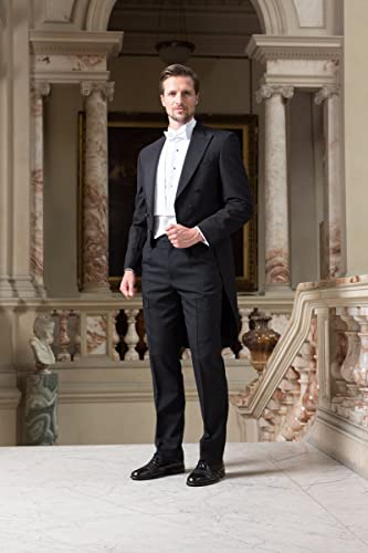 Men's Three Pieces Suit Double Breasted Tailcoat for Wedding Banquet Tuxedos2