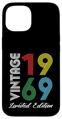 Edizione Limitata 1969 Compleanno 1969 Nato 1969 Vintage Custodia per iPhone 15