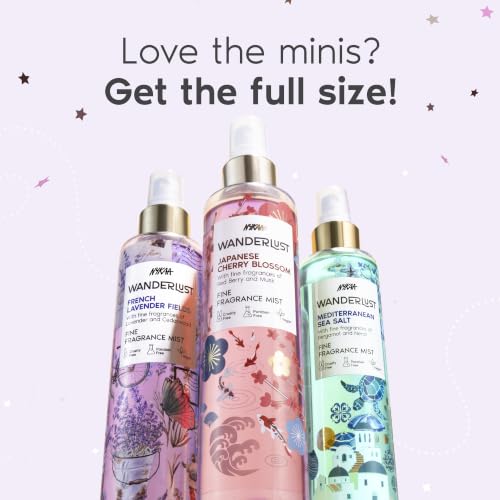 Image of Nykaa Wanderlust Multi mist - Discovery Set (100 ml x 3)