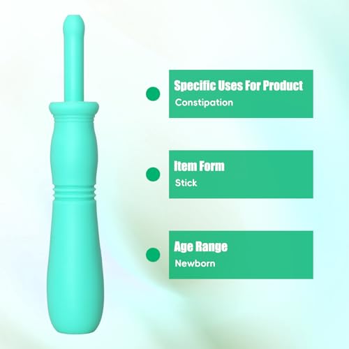 Image of 20 Count Gas and Colic Reliever for Babies, Baby Gas Colic Relief, Natural Solution for Baby Colic and Gas Relief, Safe & Effective Instant Constipation Relief for Babies (Green)