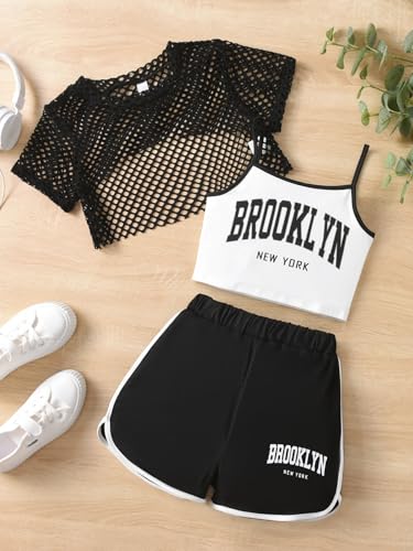 Image of Girls Cute Summer Outfits Set Clothes Size 5-14t Outfit 2 Piece Are Materials That Are Soft And Durable